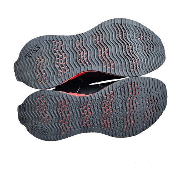 Reebok Zig Dynamic Running Black And Red Performance Sneaker Shoe - Picture 6 of 7